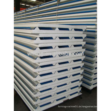 Bestseller Metall Sandwich Panel Farbe Stahl eps Sandwich